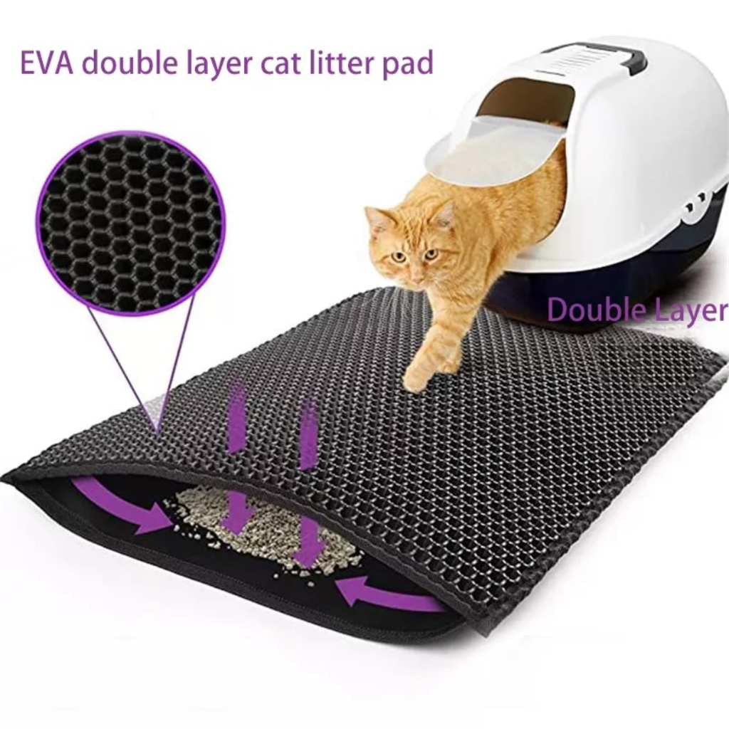 EVA Double Layer Waterproof Litter Mat